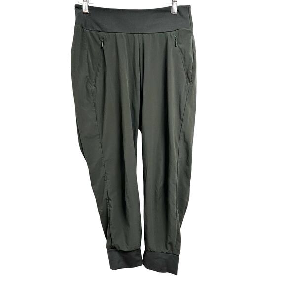 Athleta Trekkie North High Rise Jogger size 2 Dark Green - Picture 1 of 8